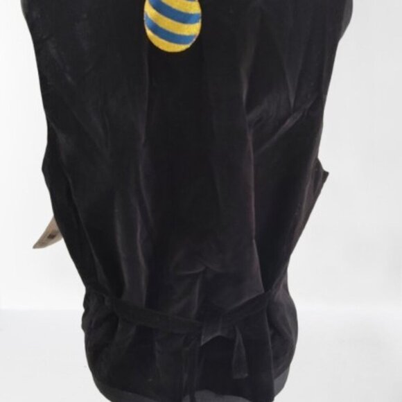 Westbound Petites Women's Petite Christmas Vest Black with Ornaments W/Tags - Picture 3 of 8